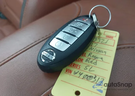 2017 Nissan Rogue Sl from USA, damaged, VIN JN8AT2MTXHW400317